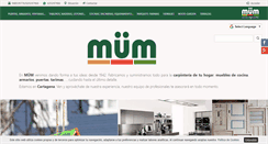 Desktop Screenshot of mum.es