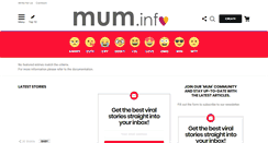 Desktop Screenshot of mum.info